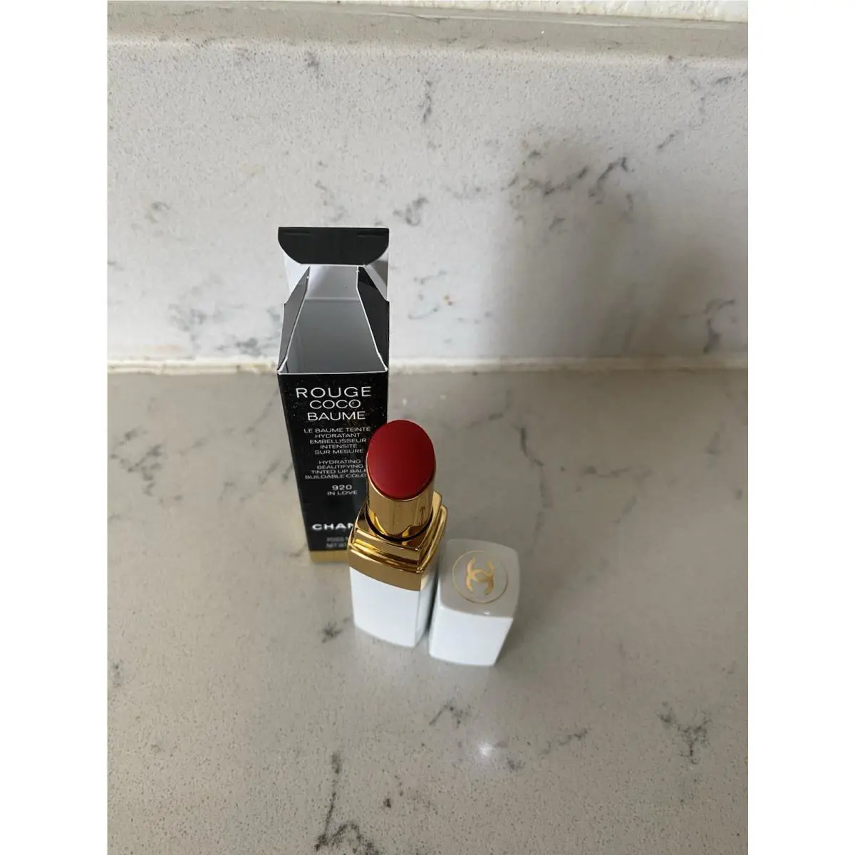 Chanel Rouge Coco Baume Hydrating Tinted Lip Balm - 920 in Love