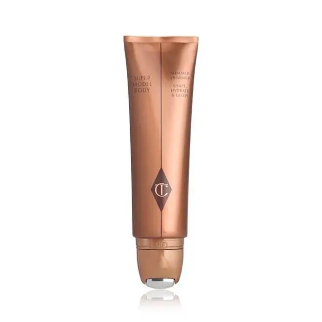 Super Model Body Slimmer Shimmer Shape Hydrate Glow 2 Oz by Charlotte Tilbury