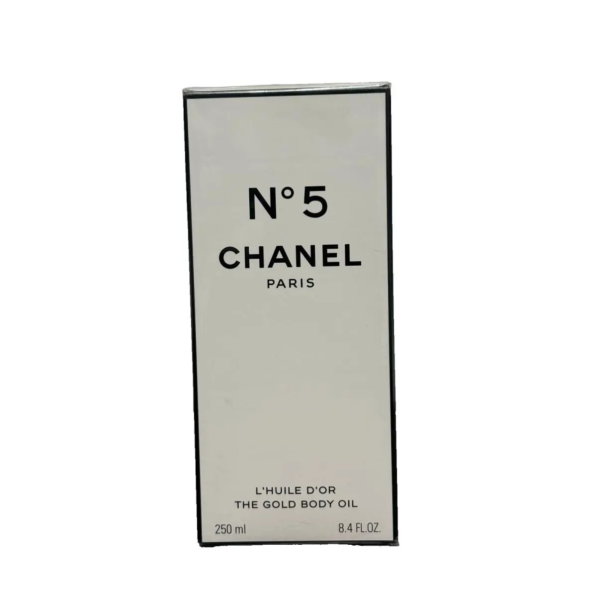 Chanel N° 5 The Gold Body Oil 8.4oz / 250ml Box Limited Edition