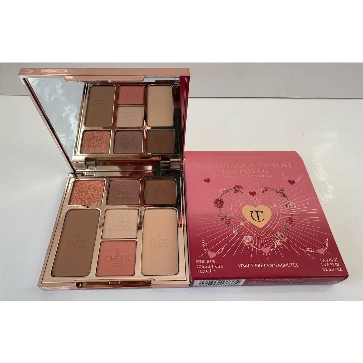 Charlotte Tilbury Pretty Blushed Beauty Instant Look of Love in a Palette