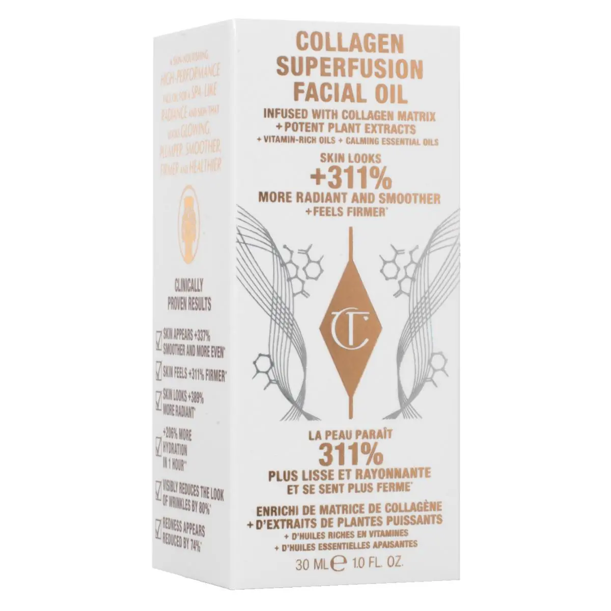 Collagen Superfusion Facial Oil 1oz / 30ml Full Size by Charlotte Tilbury