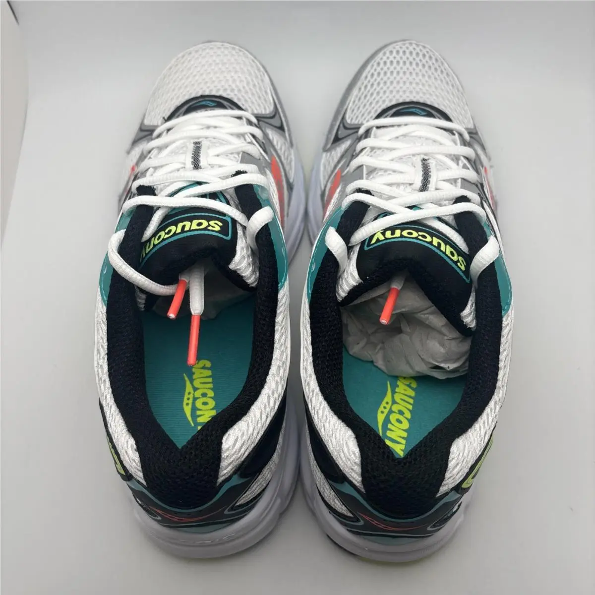 Saucony shoes - Saucony Millennium Ride - Millennium Ride - S70812-25 - White/silver/blue/orange 5
