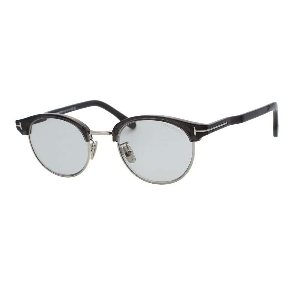 Tom Ford FT 1120-D 20A Shiny Black Gunmetal Men`s Sunglasses 48-21-145 W/case