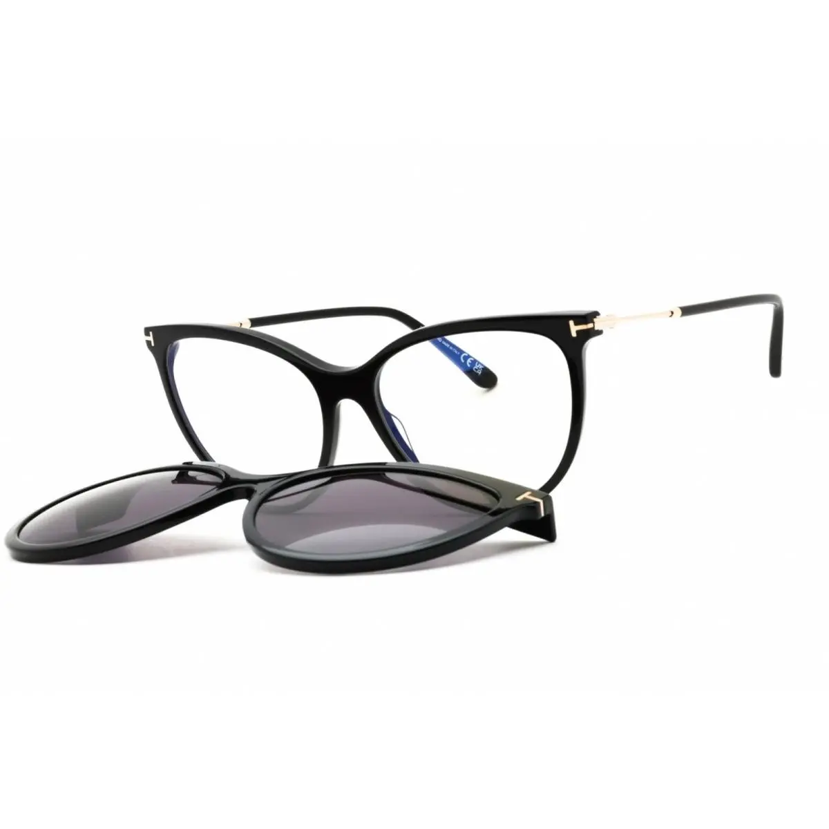 Unisex Eyeglasses Cat Eye Shape Acetate Full Rim Frame FT5994-B 001 by Tom Ford