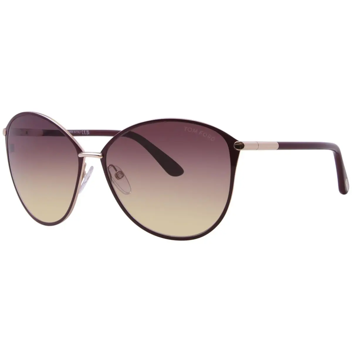 Tom Ford Penelope TF320 69T Sunglasses Women`s Bordeaux/gradient Bordeaux 59mm