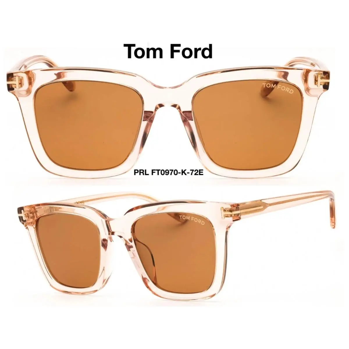 Tom Ford TF0970-K 72E Unisex Sunglasses FT0970-K 72E 100 %