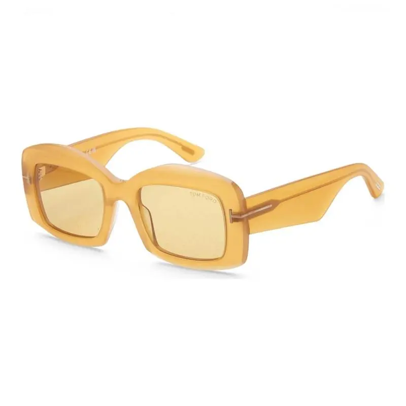 Tom Ford FT1218 Sunglasses Sun Glasses 39E Shiny Yellow 53mm Women