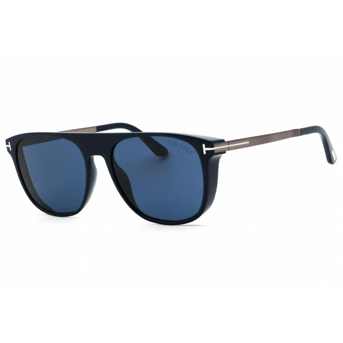 LIONEL-02 FT1105 90V Sunglasses Blue Frame Blue Lenses 55mm by Tom Ford