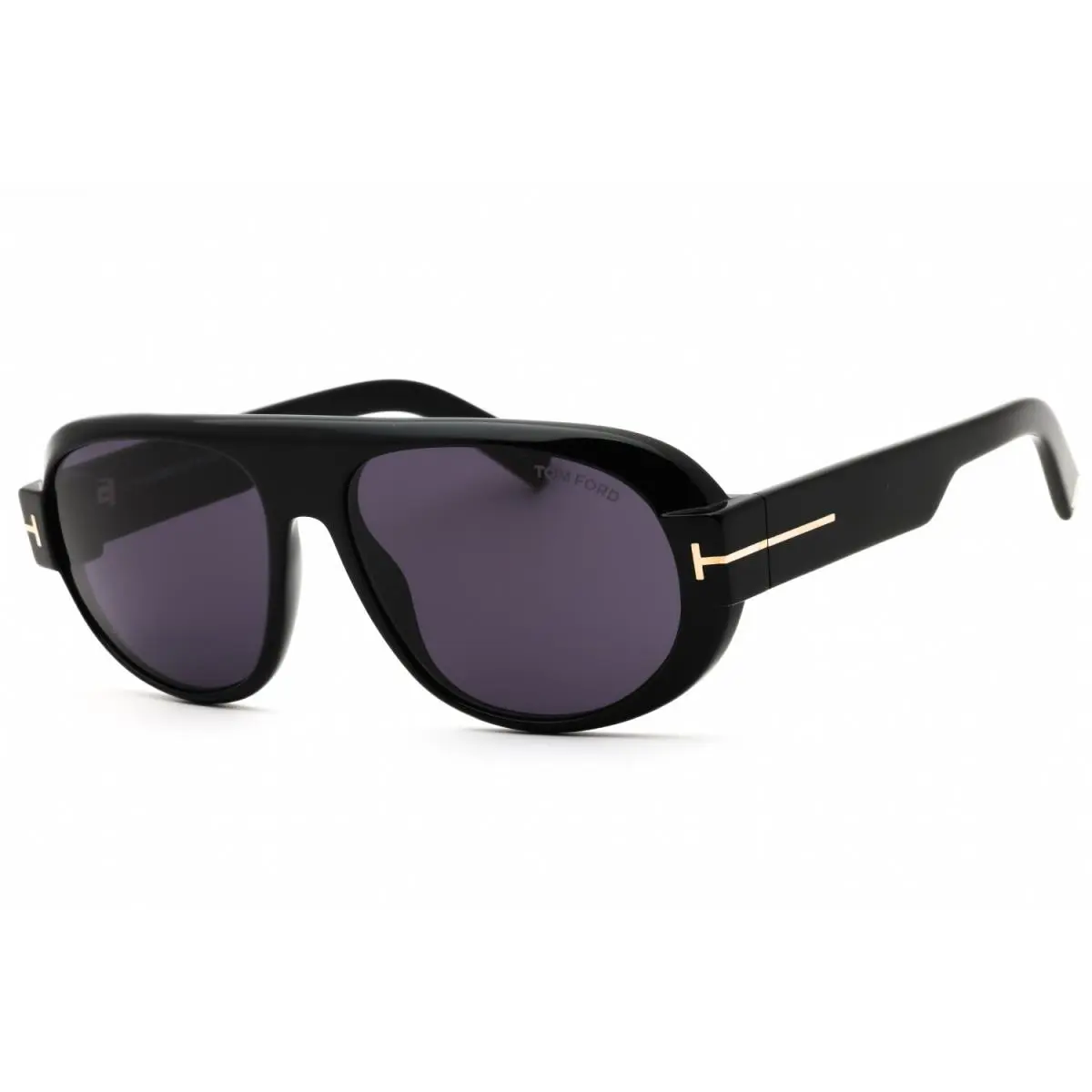 Tom Ford BLAKE-02 FT1102 01A Sunglasses Black Frame Dark Lenses 59mm