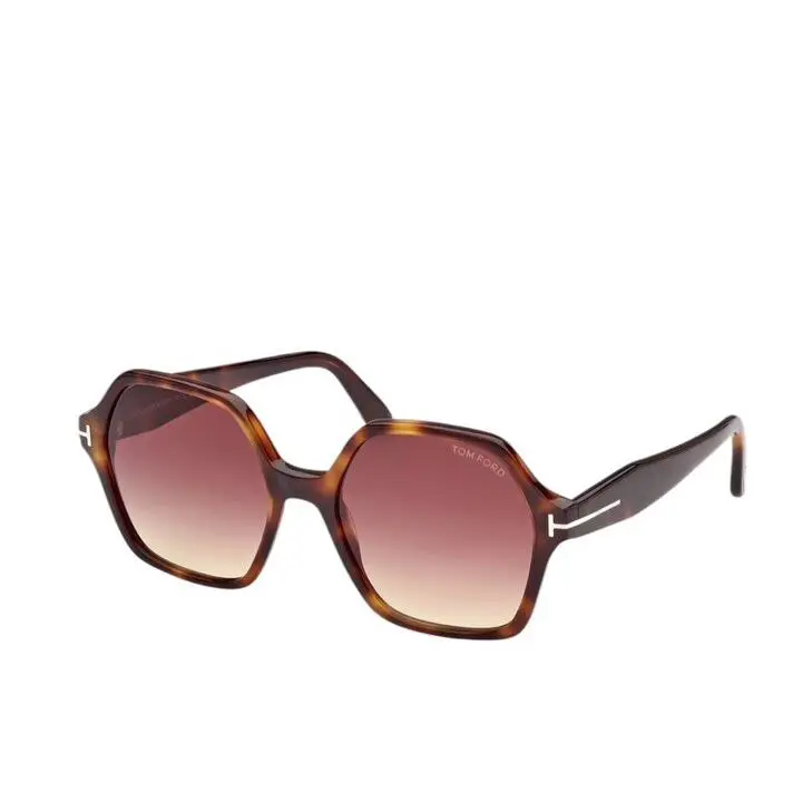 Tom Ford Romy FT1032 53Z Blonde Havana Gradient 56 mm Women`s Sunglasses Usa - Frame: HAWANA, Lens: Brown