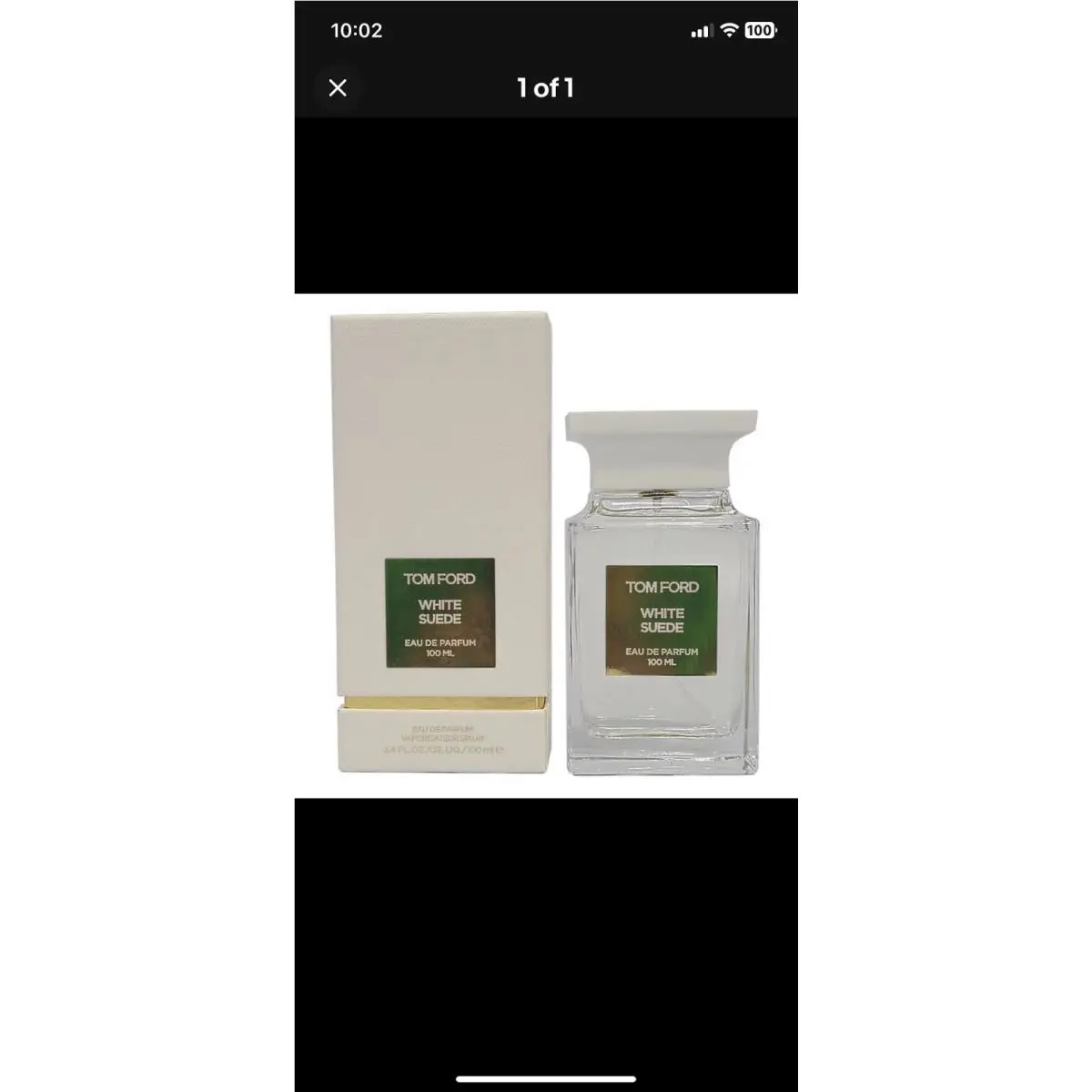 Tom Ford White Suede 100ml/3.4oz Eau de Parfum Spray msrp:$445.00