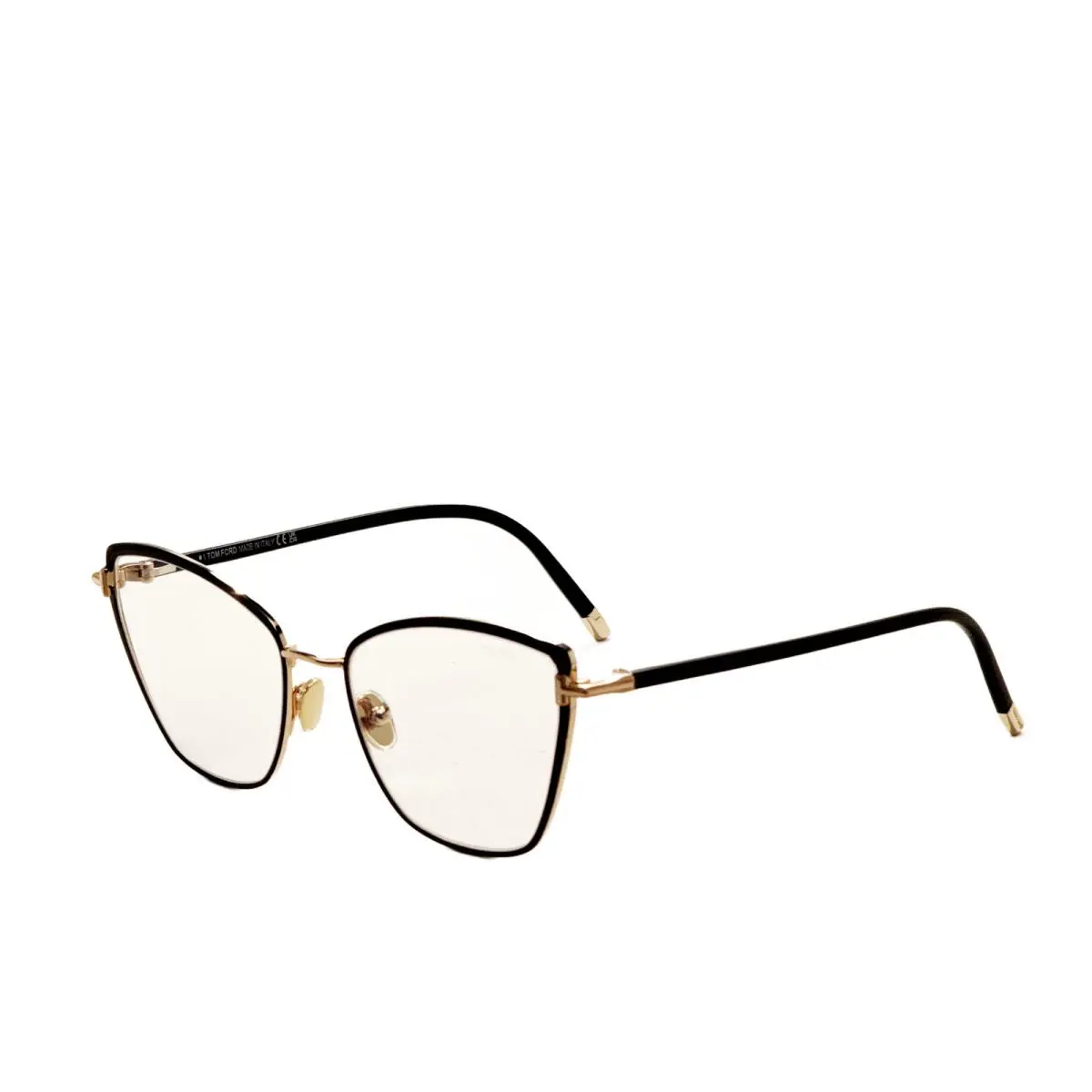 Tom Ford Women`s 54mm Shiny Black Blue Block Frames FT5740-B-001-54