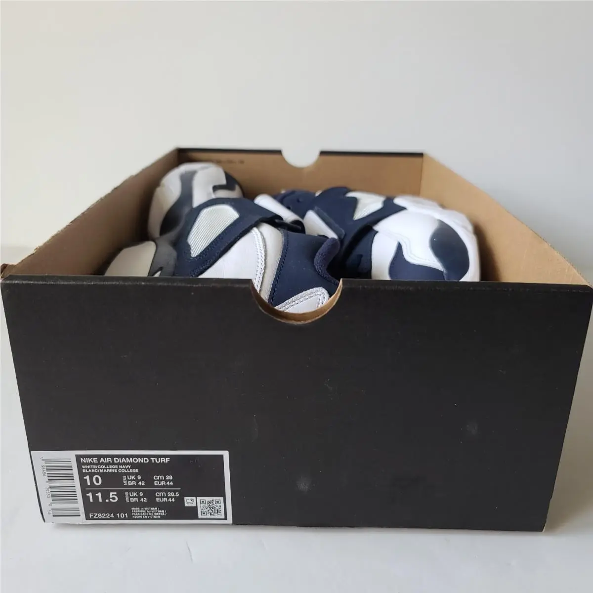 Nike shoes - Nike Air Diamond Turf - Air Diamond Turf - FZ8224-101 - Blue 0