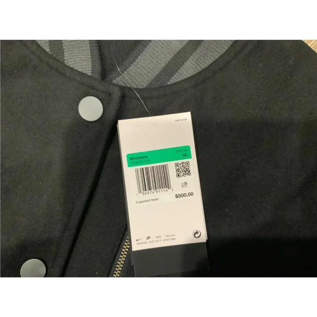 Nike clothing - Destroyer - Destroyer - FN3672 010 - Black (UPC: 197593134875) 5