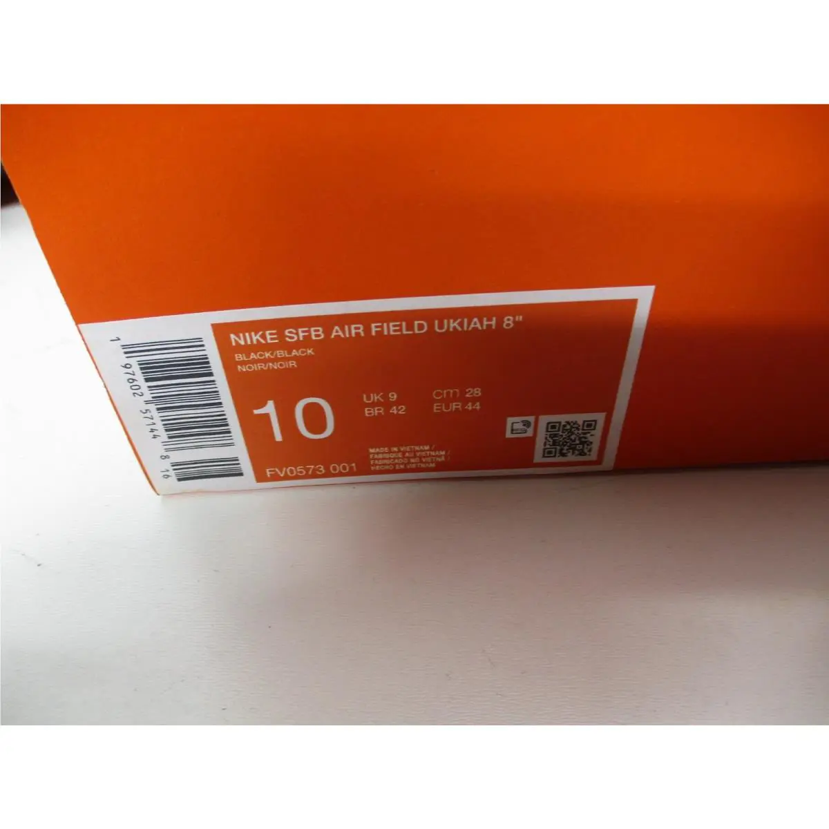 Nike shoes - Nike SFB Air Field Ukiah - FV0573-001 - Black (UPC: 197602569544) 6