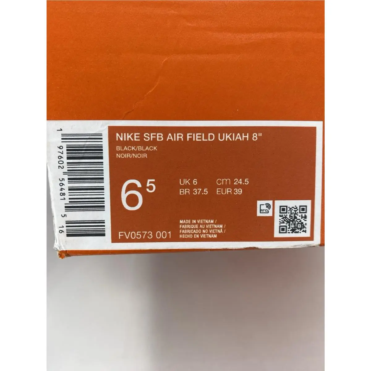 Nike shoes - Nike SFB - SFB - FV0573 001 - Black (UPC: 197602564815) 8