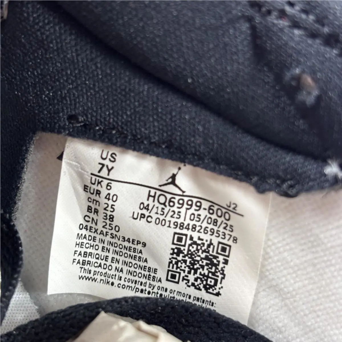 Nike shoes - Air Jordan 1 - Air - HQ6998-600 - Red 6
