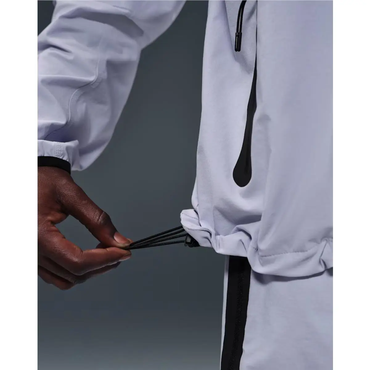 Nike clothing - Nike Tech Dri-FIT Woven Pants and Jacket - Blue, Manufacturer: Ghost/Ghost/Black 7