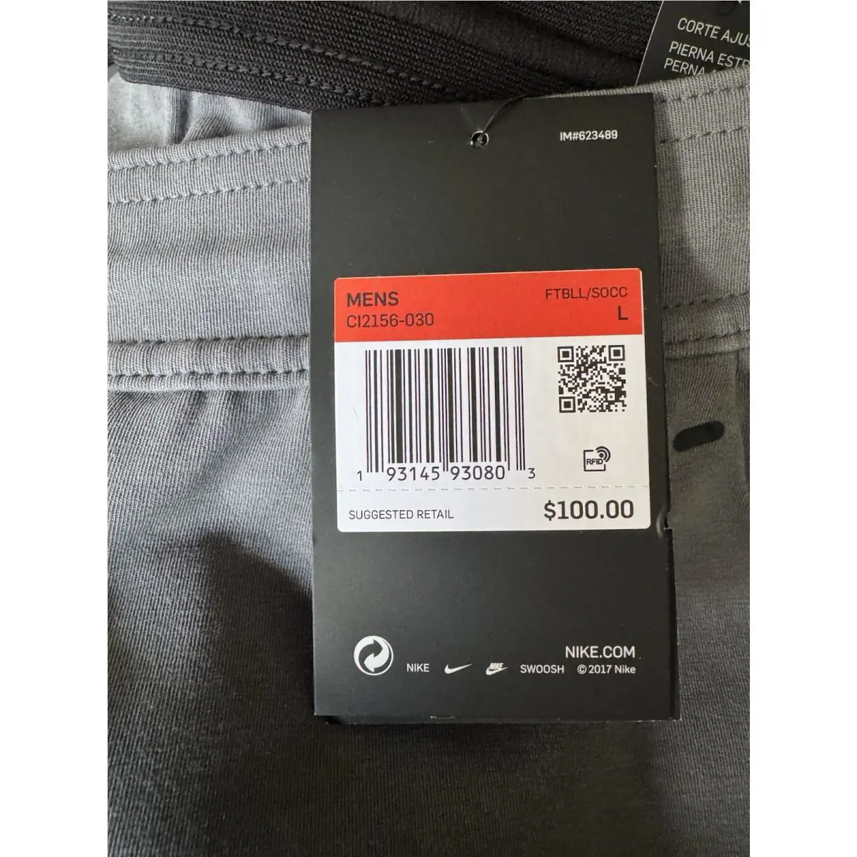 Nike clothing - Tech - Tech - Gray (UPC: 193145930803) 7