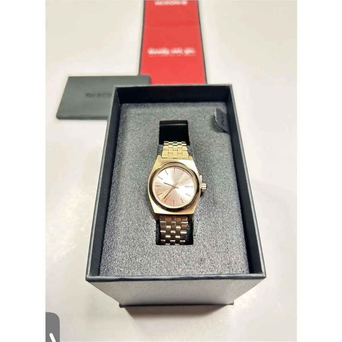 Nixon Rose Gold Watch Women