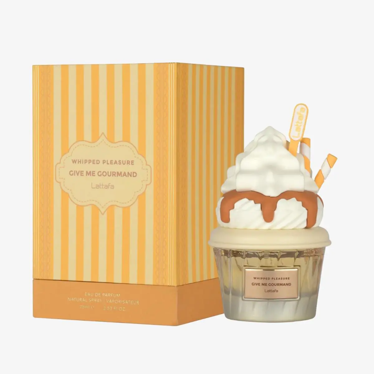 Give Me Gourmand Whipped Pleasure Eau De Parfum Spray by Lattafa 75ml/2.53oz