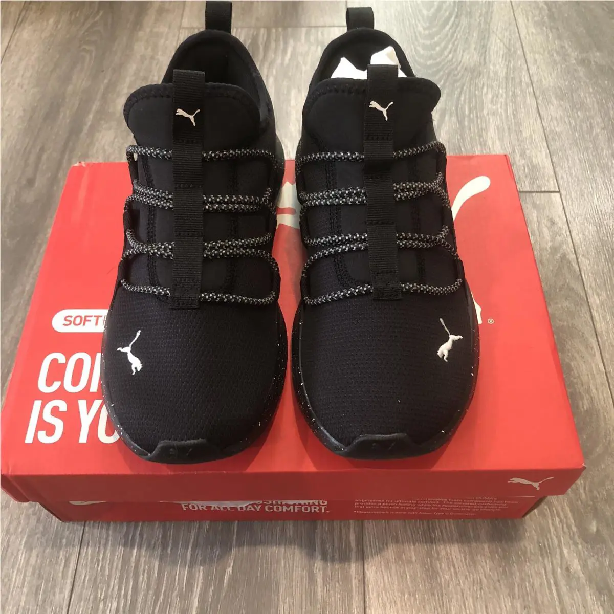 Puma shoes - Puma One4All - Black/White 13