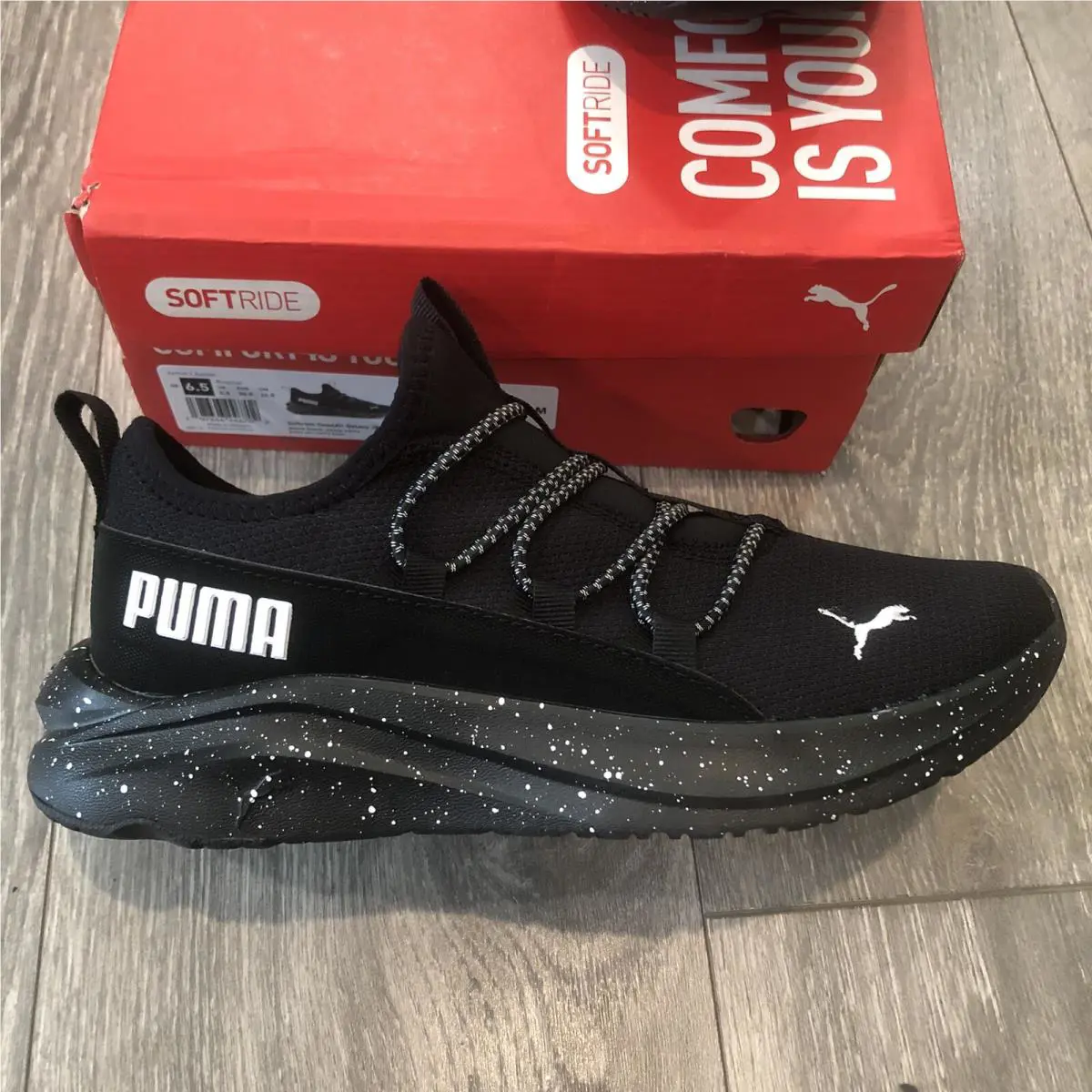 Puma shoes - Puma One4All - Black/White 7