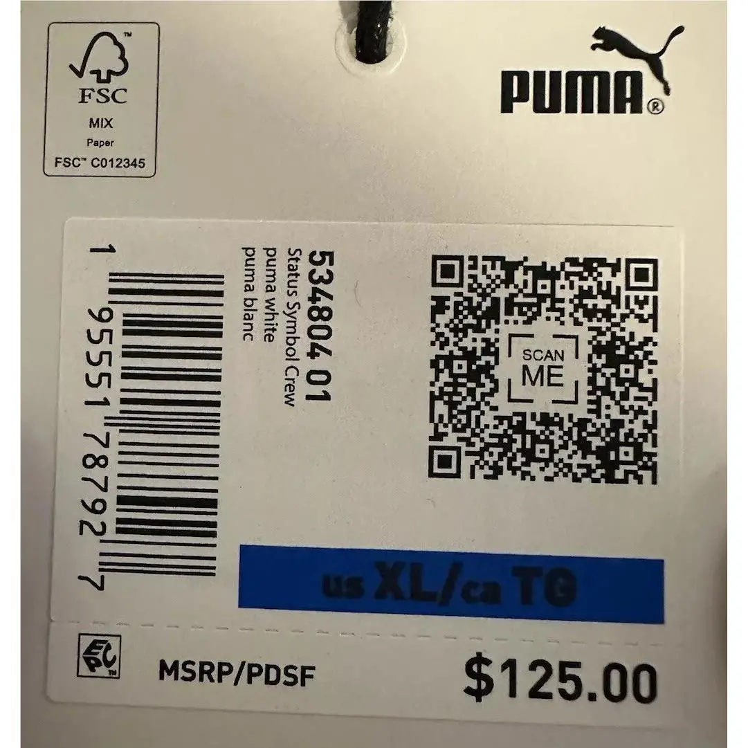 Puma clothing - 534804 01 - 534804 01 - White (UPC: 195551787927) 6