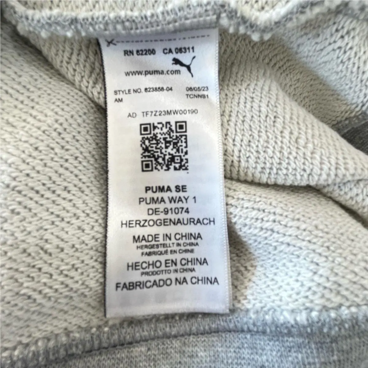 Puma clothing - Gray 11