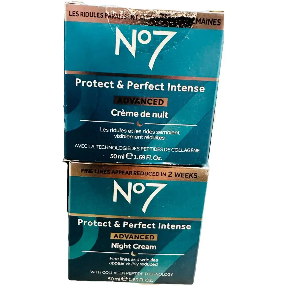 No7 Protect Perfect Advanced Fragrance Night Cream - 1.69 Oz. 2 Creams