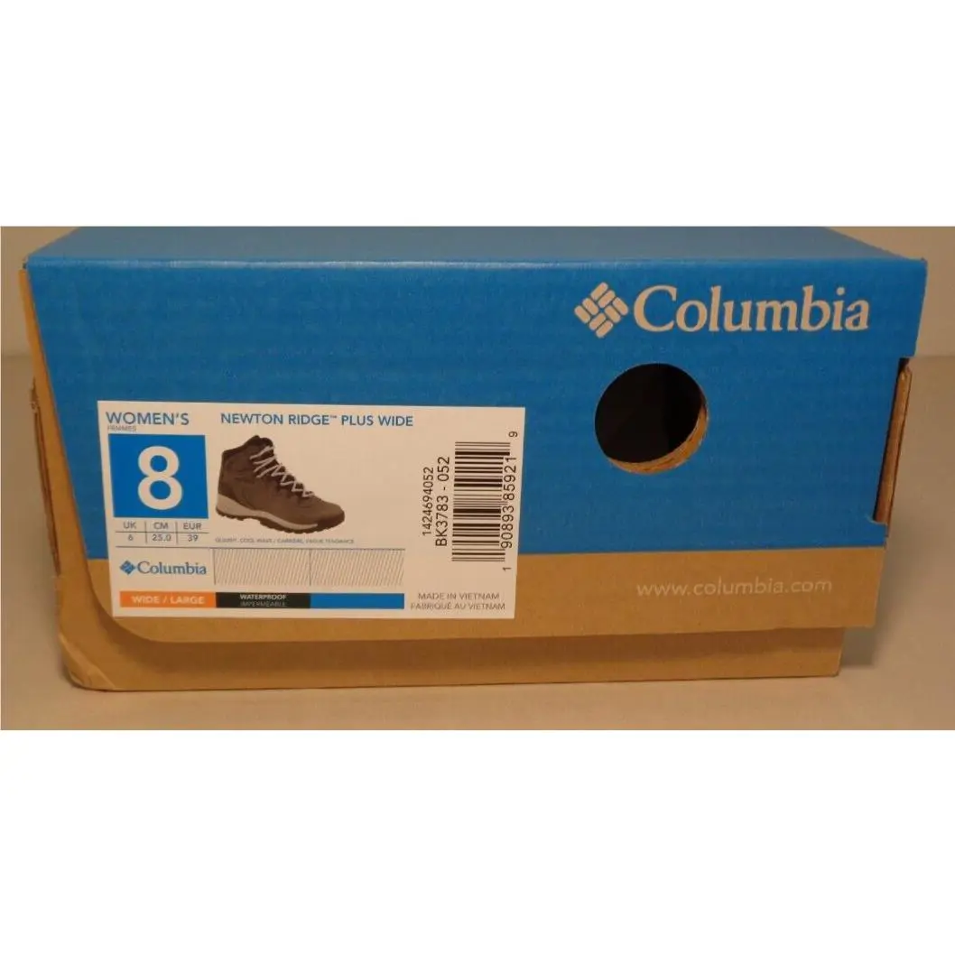 Columbia shoes - Columbia NEWTON RIDGE PLUS - NEWTON RIDGE PLUS - Quarry/Cool Wave (UPC: 190893859219) 17
