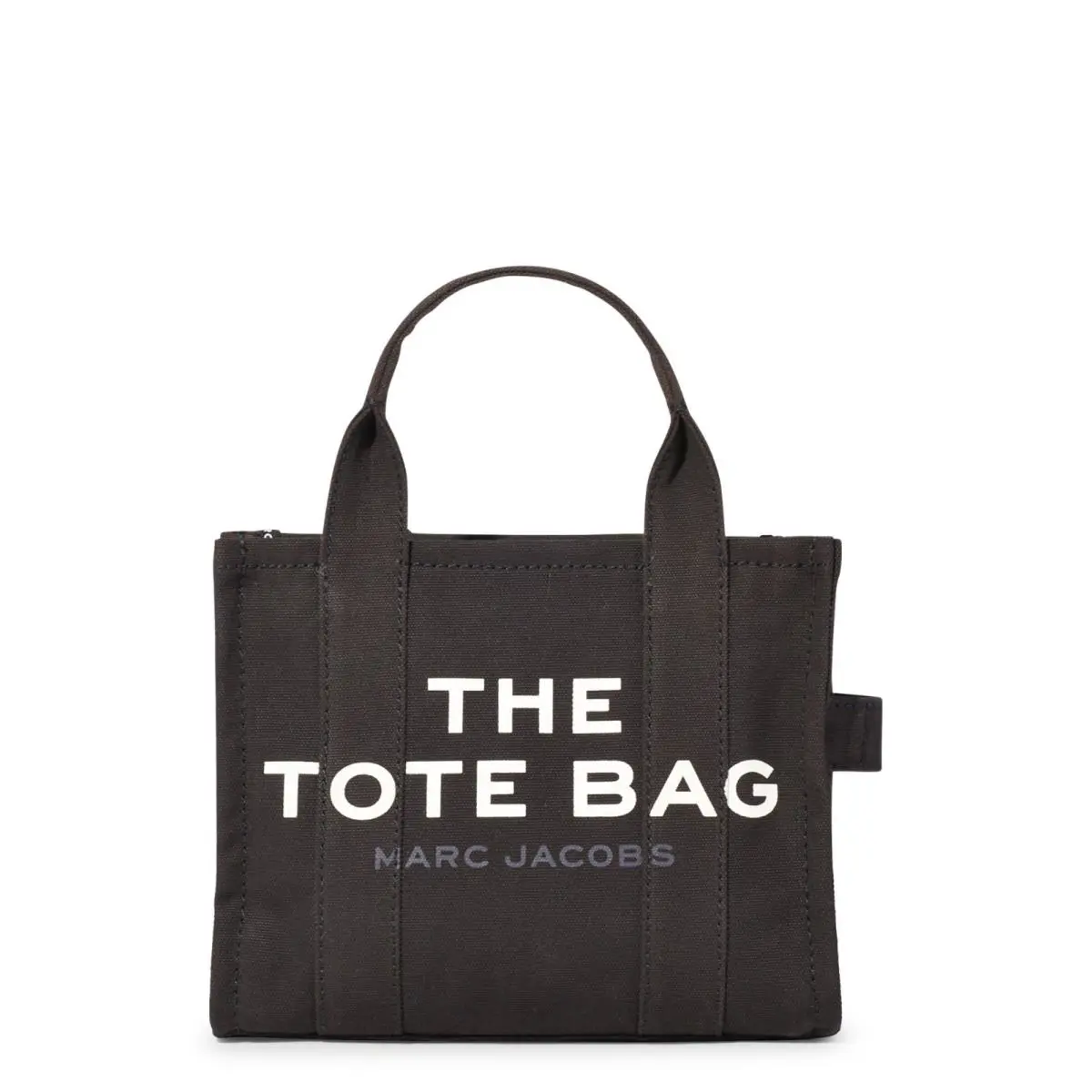 Marc Jacobs X6303 Womens Black Canvas The Mini Tote Bag in Black
