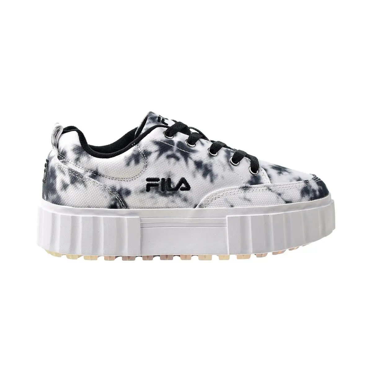 Fila Sandblast Low Dark Tie Dye Women`s Shoes Black-white 5CM01214-791