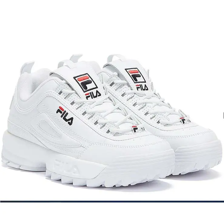 Fila shoes - FILA Disruptor II - Disruptor - WHITE/NAVY/RED 0