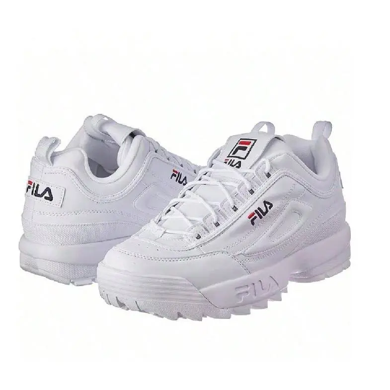 Fila shoes - FILA Disruptor II - Disruptor - WHITE/NAVY/RED 1