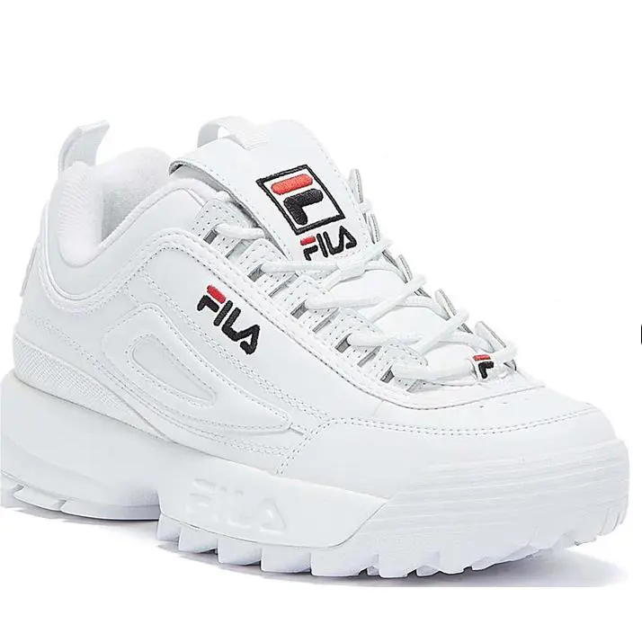 Fila shoes - FILA Disruptor II - Disruptor - WHITE/NAVY/RED 2