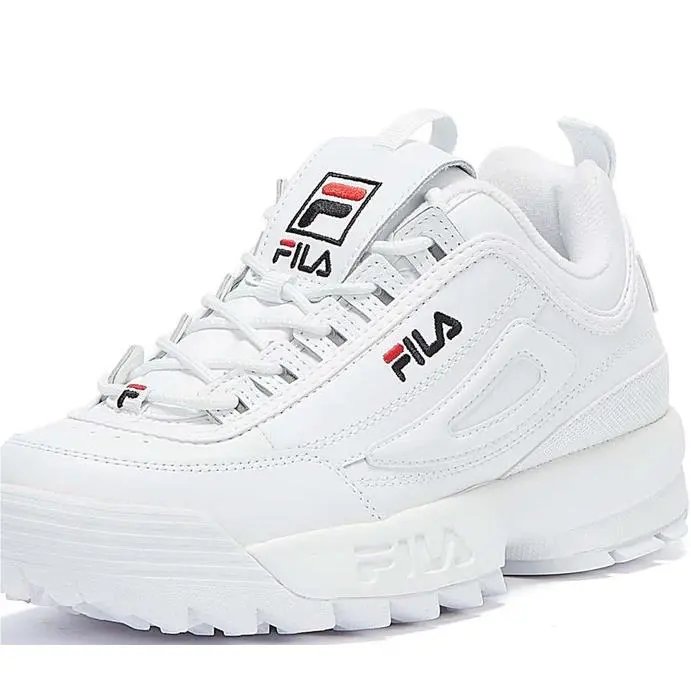 Fila shoes - FILA Disruptor II - Disruptor - WHITE/NAVY/RED 3