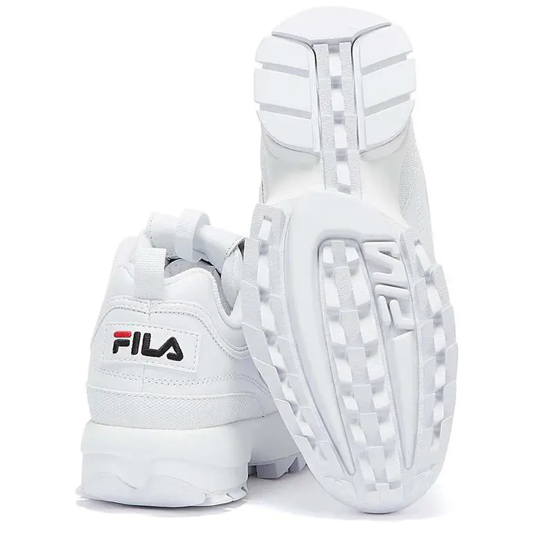 Fila shoes - FILA Disruptor II - Disruptor - WHITE/NAVY/RED 12