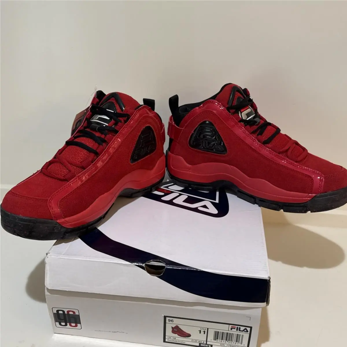 Fila shoes - FILA 96 - 1VB90070-603 - Red (UPC: 0731616207513) 7