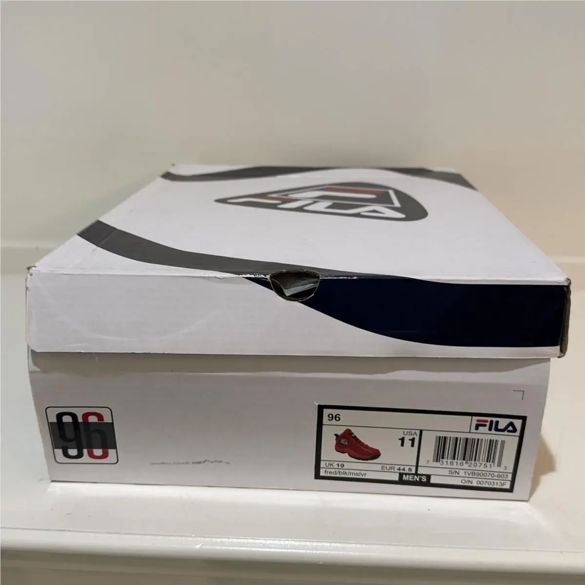 Fila shoes - FILA 96 - 1VB90070-603 - Red (UPC: 0731616207513) 9