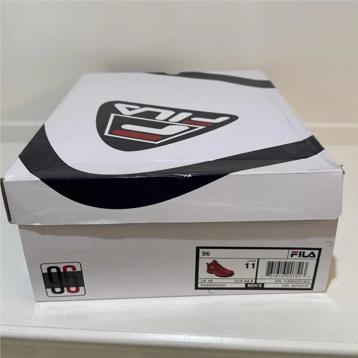 Fila shoes - FILA 96 - 1VB90070-603 - Red (UPC: 0731616207513) 10