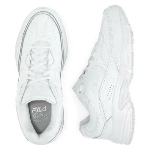 Fila shoes - MEMORYWORKSHIFTWOMENSW - MEMORYWORKSHIFTWOMENSW - MEMORY WORKSHIFT WOMENS-W - White/White/White (UPC: 791272774613) 3