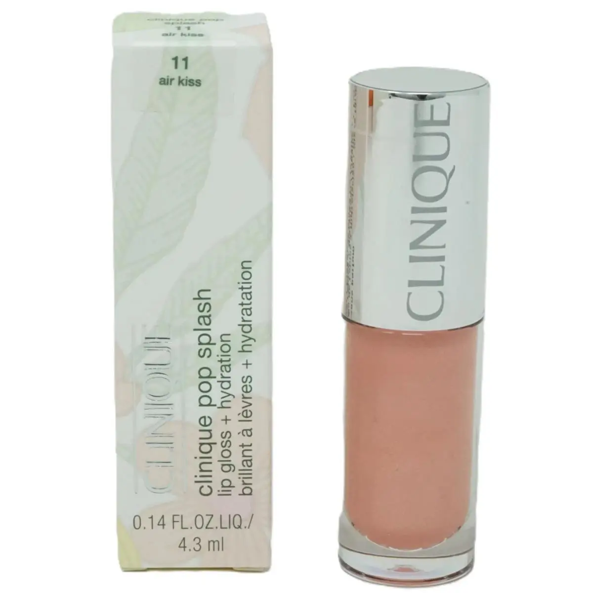 Clinique Pop Splash Lip Gloss + Hydration 0.14 fl oz / 4.3 ml 11 Air Kiss