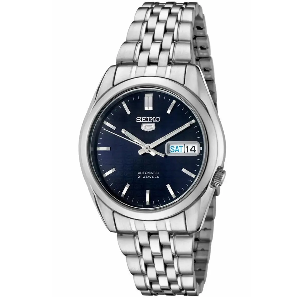 Seiko 5 Automatic Men`s Stainless Steel Quartz Watch - SNK357K1