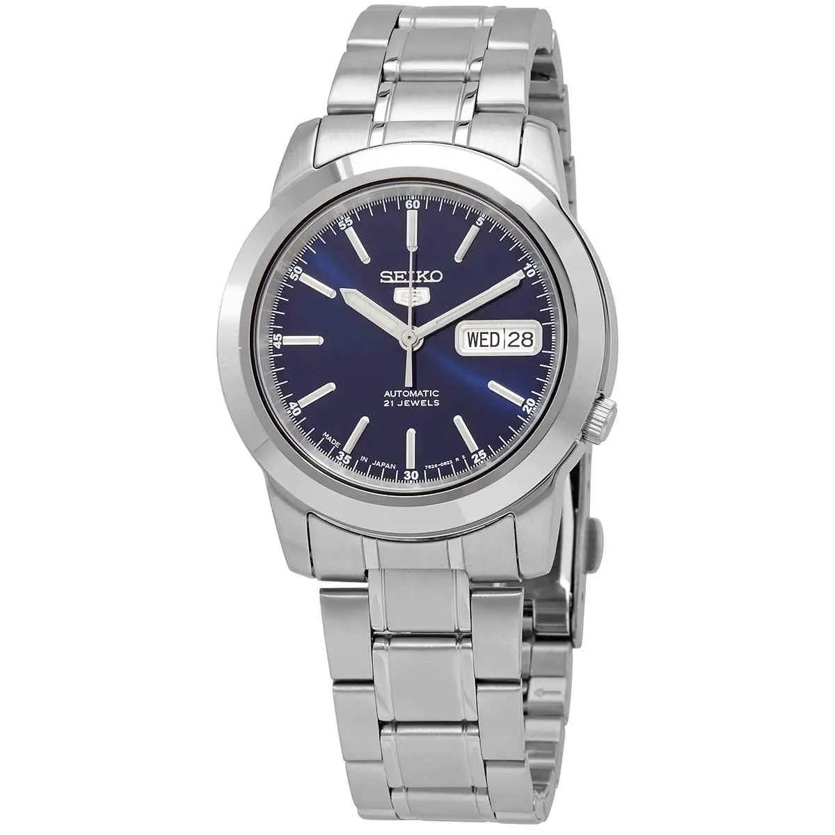 Seiko 5 Automatic Blue Dial Men`s Watch SNKE51J1