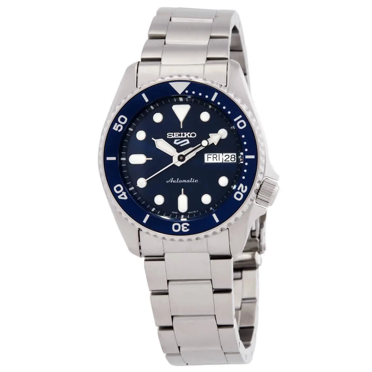 5 Sports Automatic Blue Dial Men`s Watch SRPL77K1 by Seiko