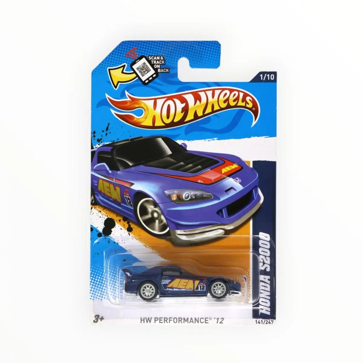 Hot Wheels Honda S2000 141/247 - Super Treasure Hunt - 2012 A