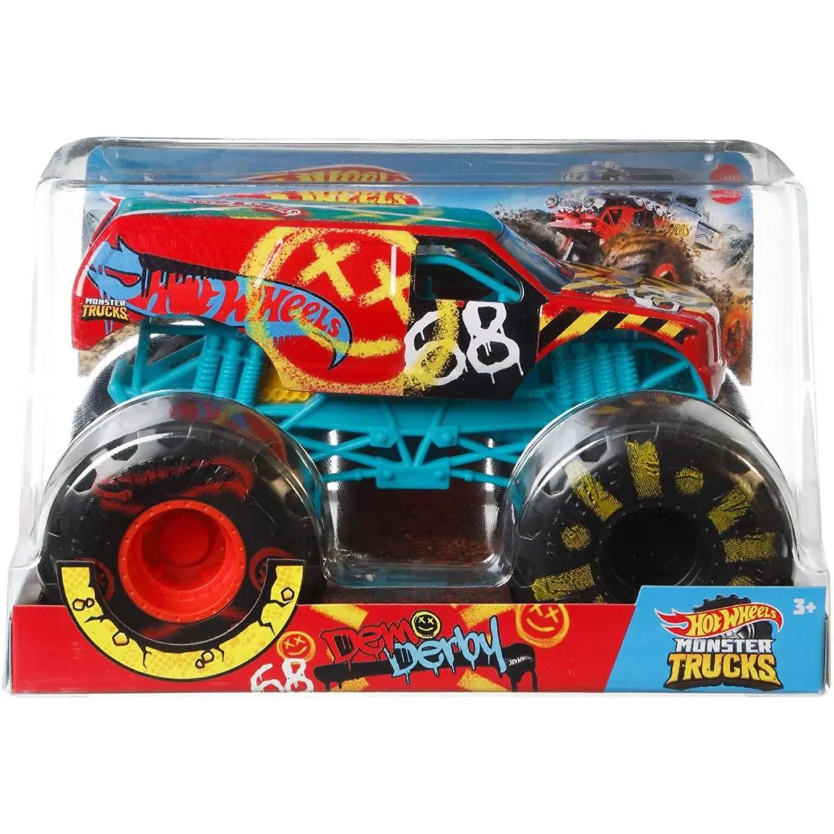 Hot Wheels Monster Trucks Demo Derby Diecast Car