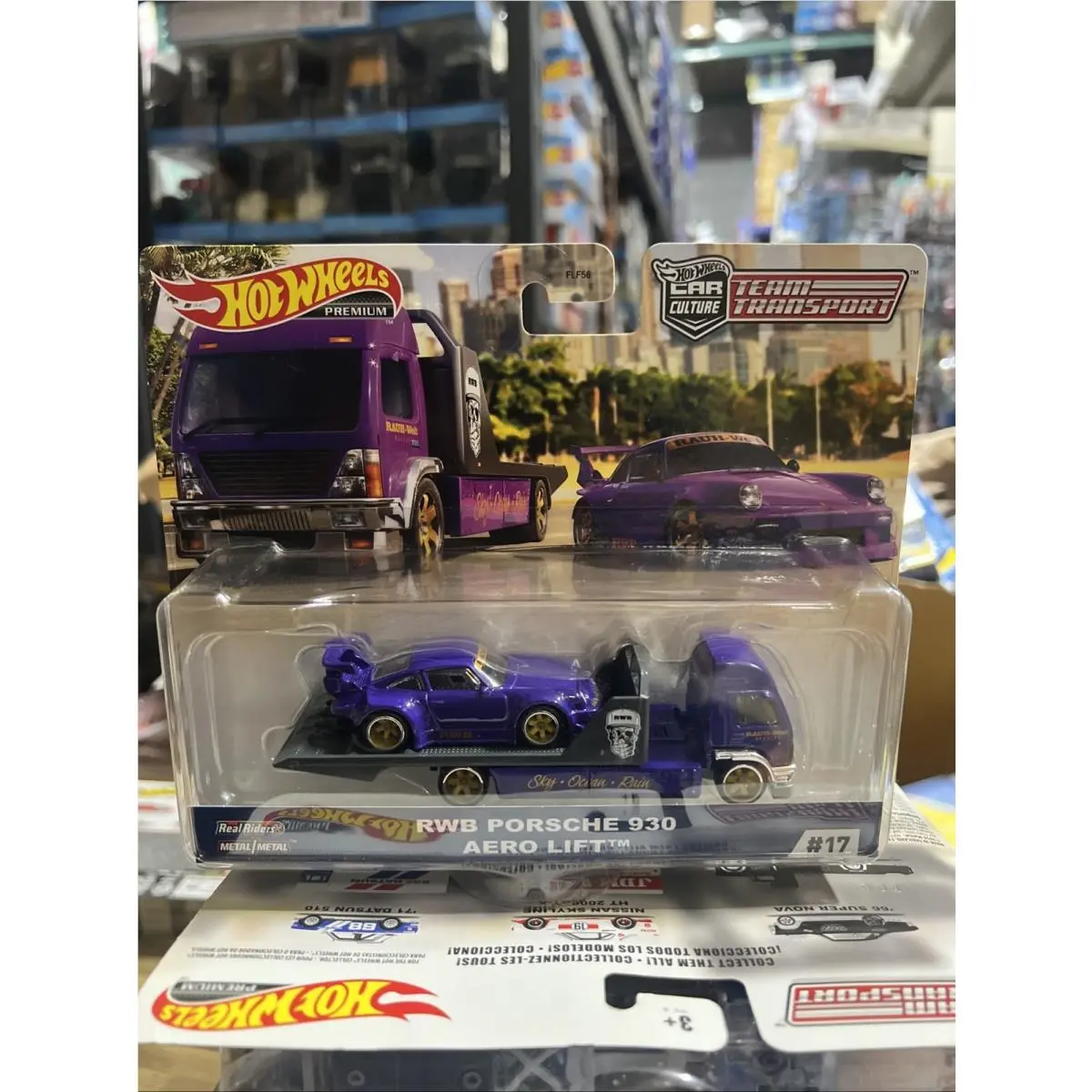 Hot Wheels Premium Team Transport Rwb Porsche 930 Aero Lift