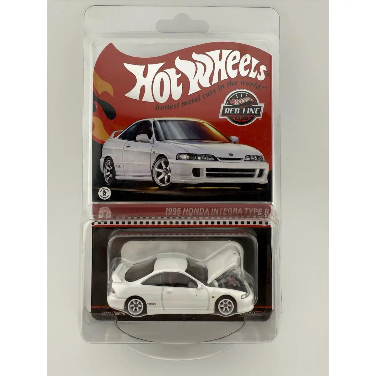 1995 Honda Integra Type R White Hot Wheels Red Line Club